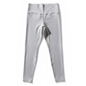 Athleta Transcend Tight High Rise Leggings Soft Lavender Gray Yoga Pants Gym M